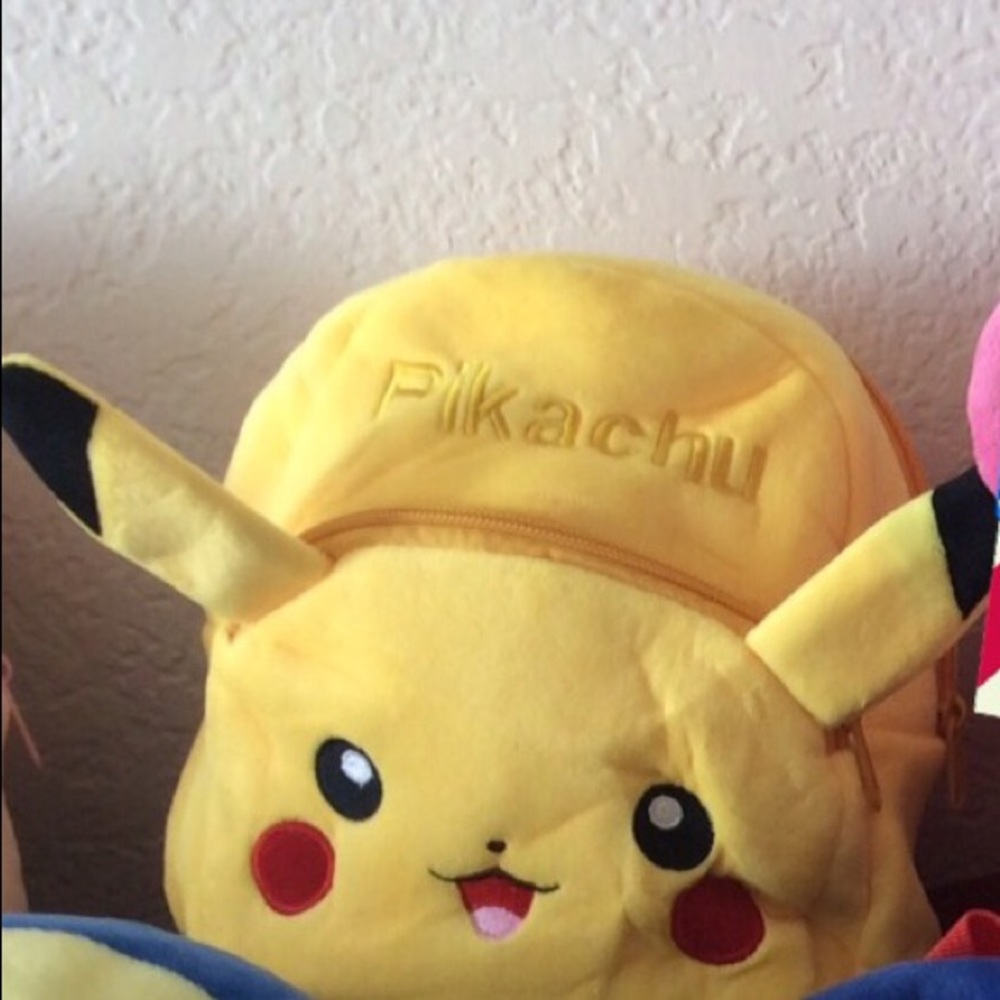 Pikachu Cartoon cute backpack 🎒